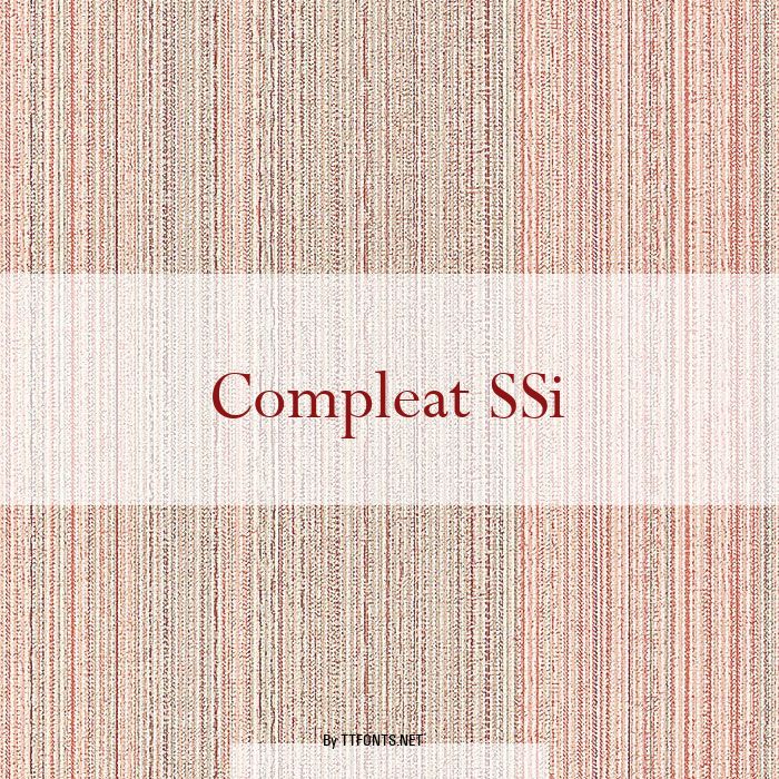 Compleat SSi example